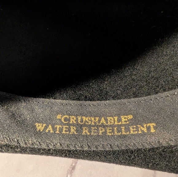 Black Men's Cowboy Hat Wool "Smokey & the Bandit" Style - Picture 4 of 6